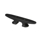 Seachoice Plastic Open Base 8 In. Boat Dock And Anchor Line Cleat, Black Finish