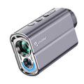 T200 Mini Golf Rangefinder with Slope,1000 Yards Rechargeable Rangefinder Golf, PNLC Display, 7X Magnification, 5.6oz Aluminum A