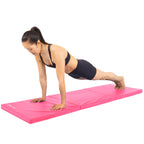 Prosourcefit Tri-Fold Folding Exercise Mat - Pink
