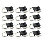 Hj Garden 12 Sets Kayak D Ring With Screw Kit Canoe Boat Fishing Rigging Sailing Camping Hardware Accessories Safety Deck Loop M
