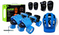 jaspo UnisexYouth Cruiser Senior Players Quad Adjustable Roller Skates Combo (Suitable For 6 To 14 Years) (Sky Blue), outdoor_w