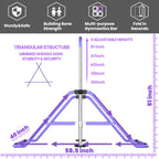 Watbkhe Kids Gymnastics Bar Gymnastic Equipment For Home Adjustable Height Gymnastic Training Bar Gymnastic Stuff For 3-7 Years