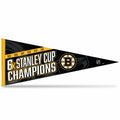 Rico Industries Nhl Hockey Boston Bruins Multi Champ 12'' X 30'' Felt Wall D  Cor Pennant - Great For Home/Bed Room/Man Cave D