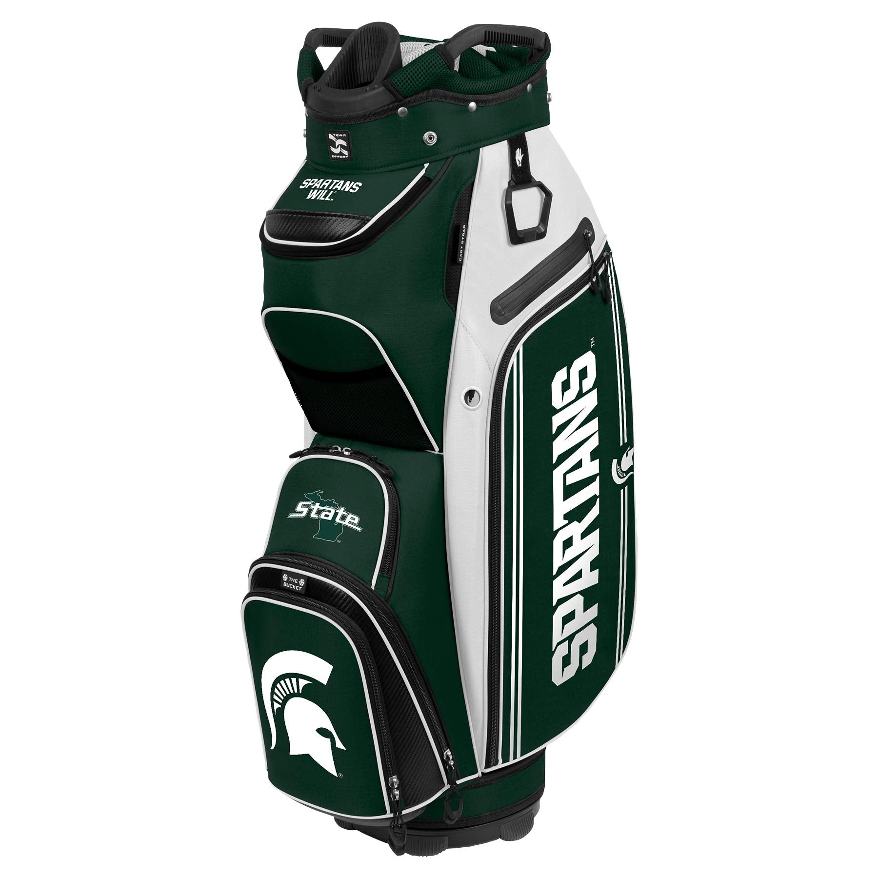 Michigan State Spartans Bucket III Cooler Cart Golf Bag