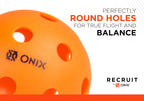 Onix Recruit Indoor Pickleball Ball, 3