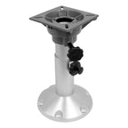 Wise 8Wp21-18S Boat Seat Pedestal, Adjustable Height From 12'' To 18'', With Standard Seat Mount
