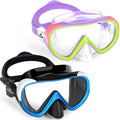 Freela Swim Goggles with Nose Cover for Kids 8-12 8-14 6-14 4-7 3-10 3-6 3-5 Boys Girls Children Youth , Water Pool Beach Swimmi
