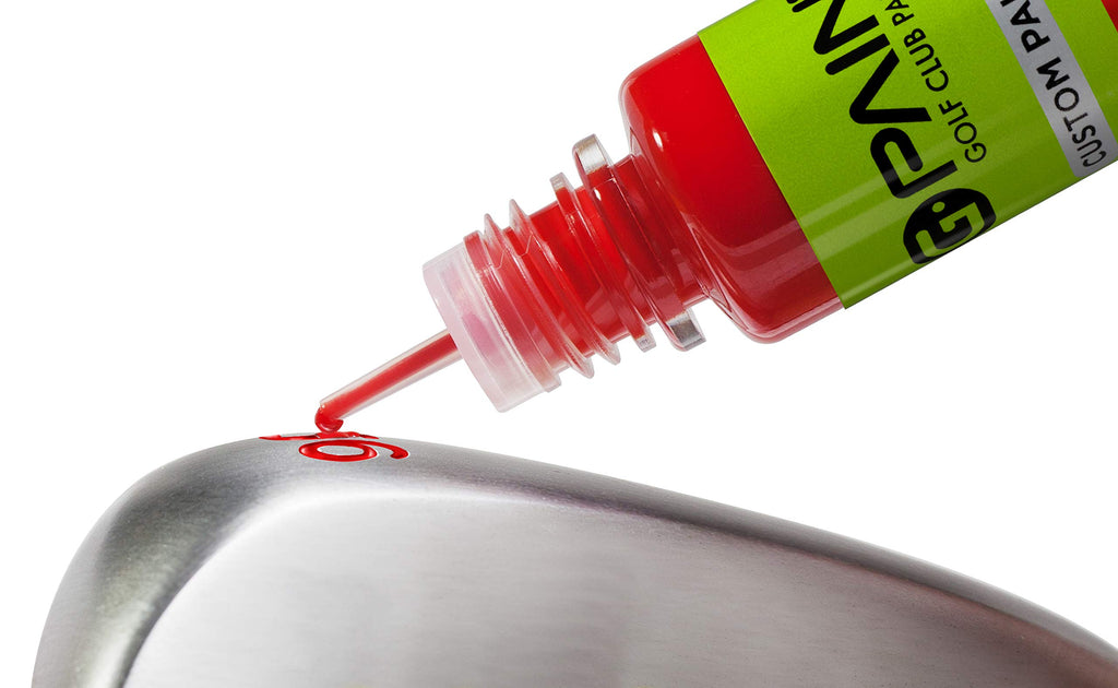 G-Paint Golf Club Paint - Touch Up, Fill In, Customize Or Renovate Your Clubs - 4 Pack Of 10Ml Bottles. Black, White, Red & Blue
