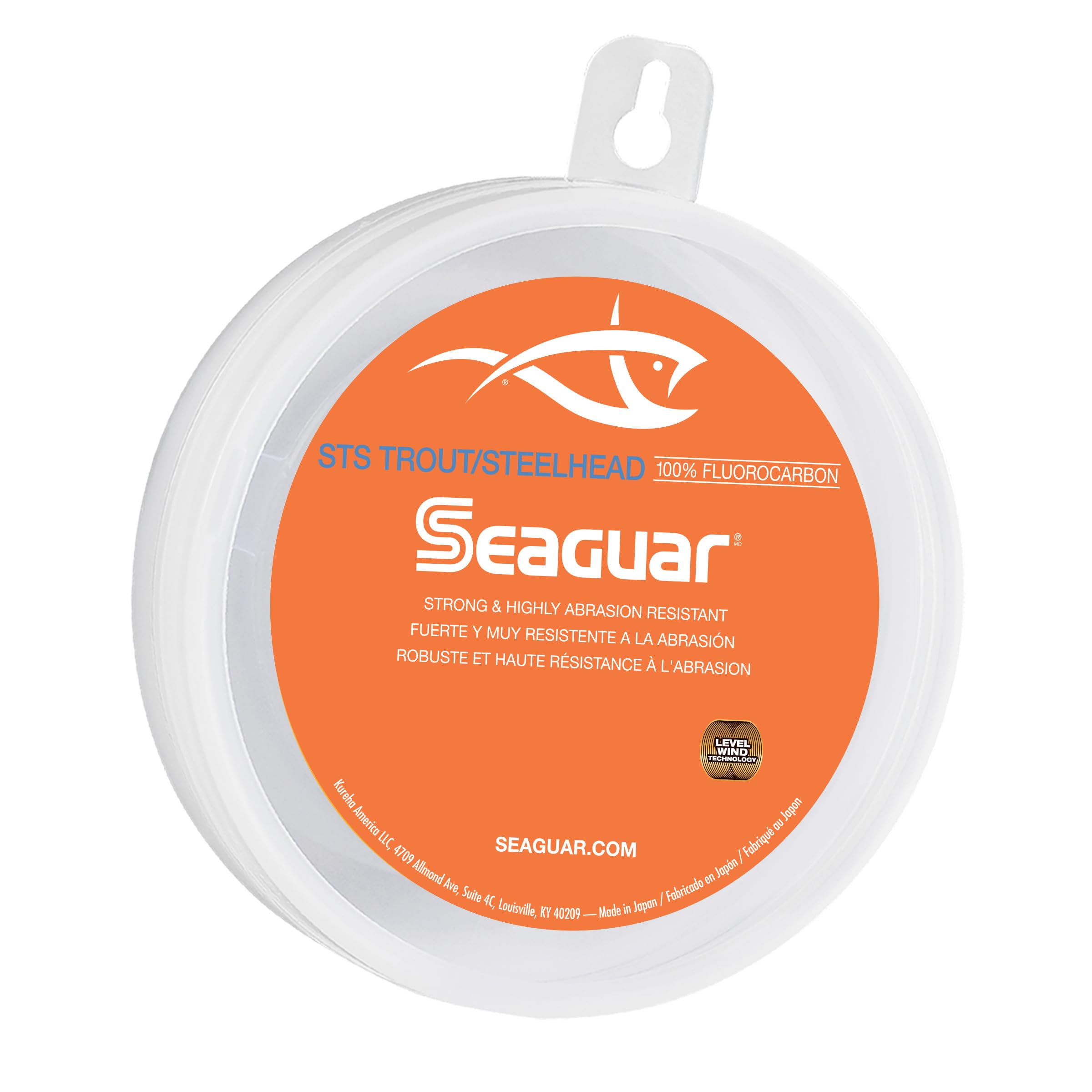 Seaguar Sts Trout/Steelhead 100% Fluorocarbon Fishing Line 15Lbs, 100Yds Break Strength/Length - 15Sts100