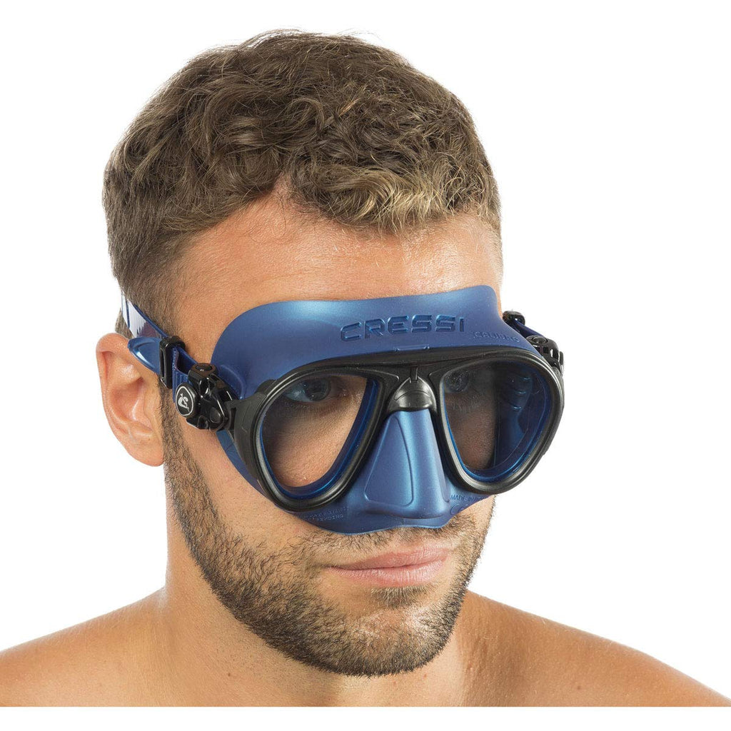 Cressi Calibro Low-Volume Two-Lens Dive Mask Whe/Pk