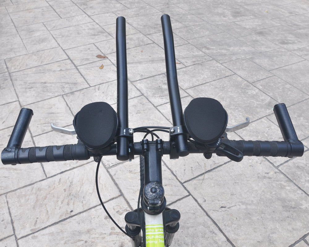 Upanbike Bike Handlebar Bicycle Rest Handlebar Time Trial Cycling Tt Bar Triathlon Aero Bar For Road Bike Mountain Bike 31.8Mm C
