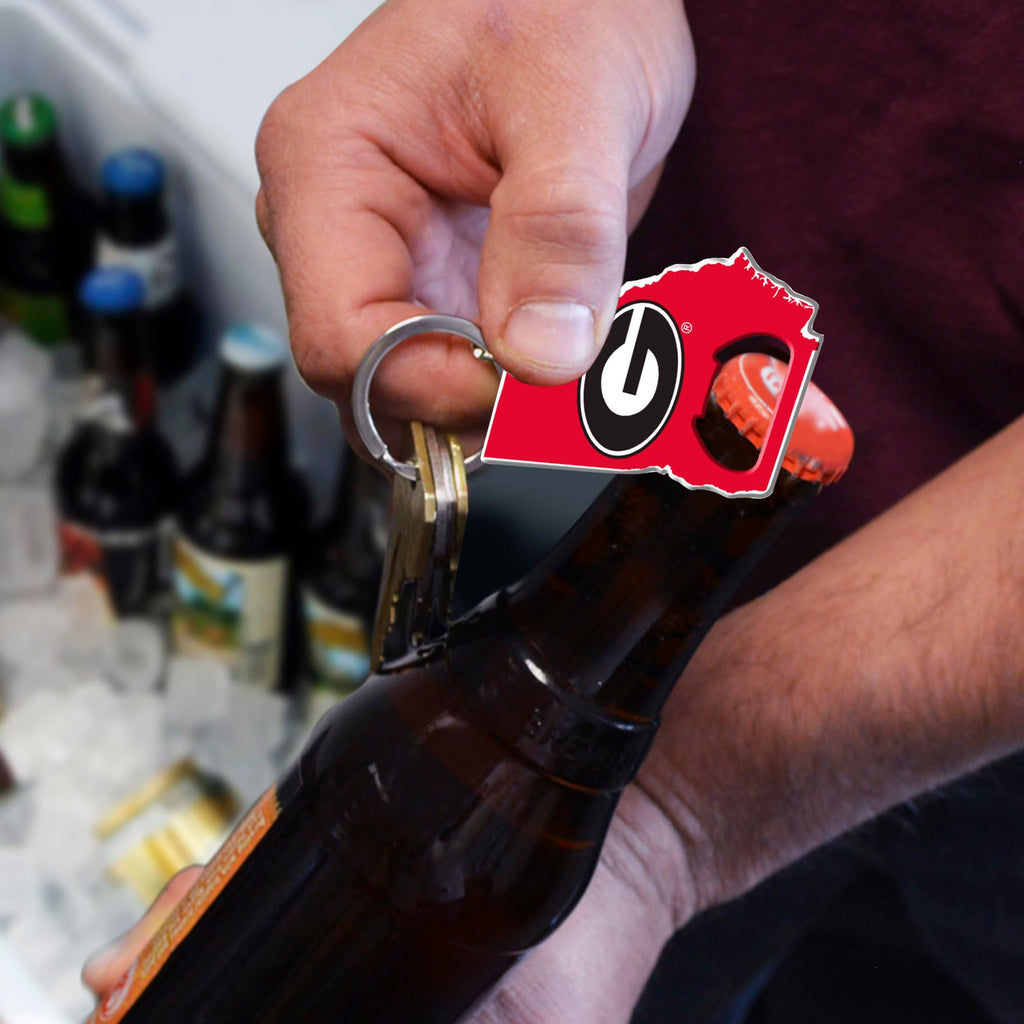 Fanmats, University Of Georgia Keychain Bottle Opener