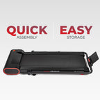 Sunny Health & Fitness Treadpad       Nimble Compact Dual Mode Walking/Running Treadmill With Convenient Remote Control & Exclus