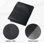 Gse 12 Heavy-Duty Leatherette Shuffleboard Table Cover For Shuffleboard Table Accessories(Black)