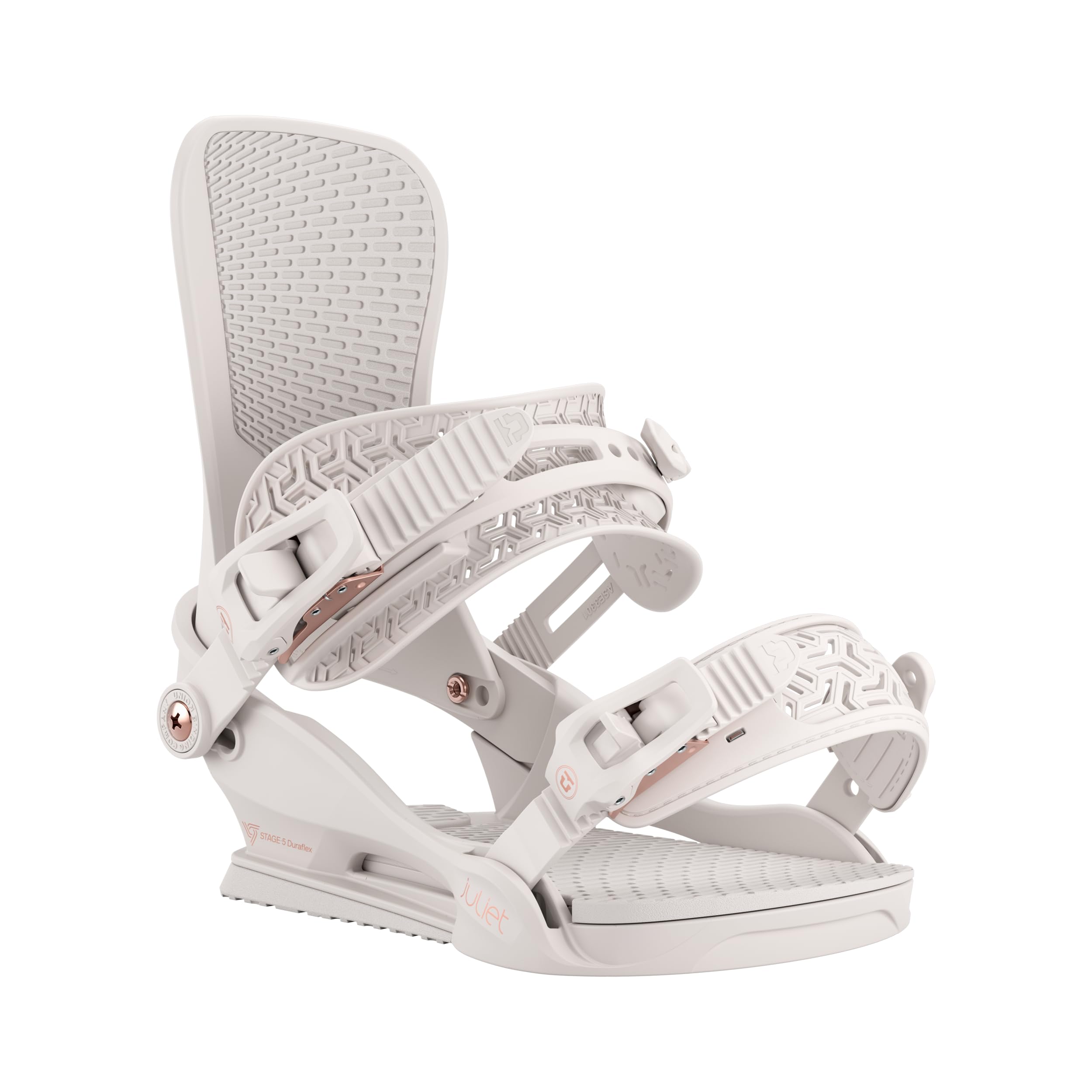 Union Juliet Womens Snowboard Bindings, Sand Pink, Large