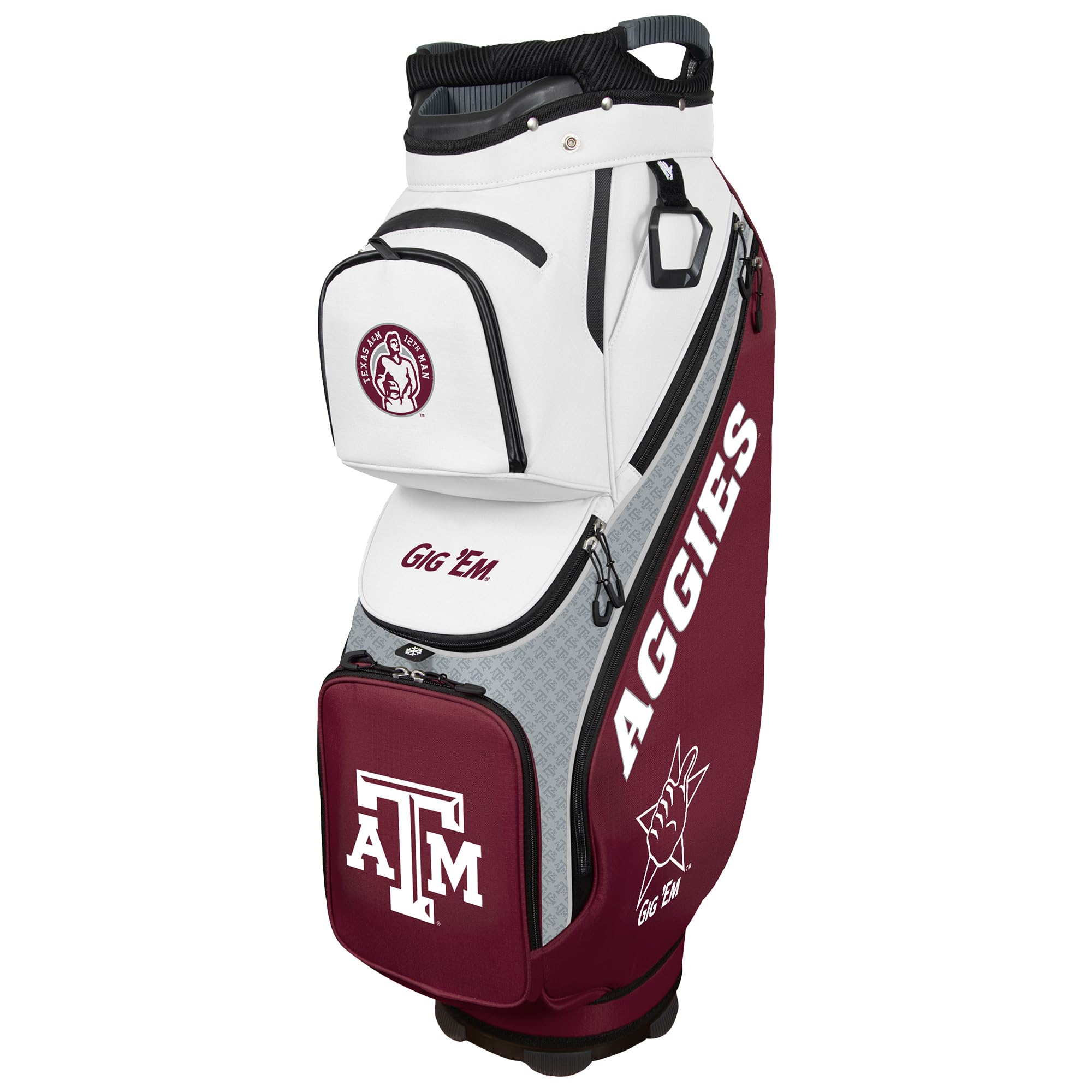 Team Effort Clubhouse Cooler Cart Bag NCAA Texas A&M Aggies
