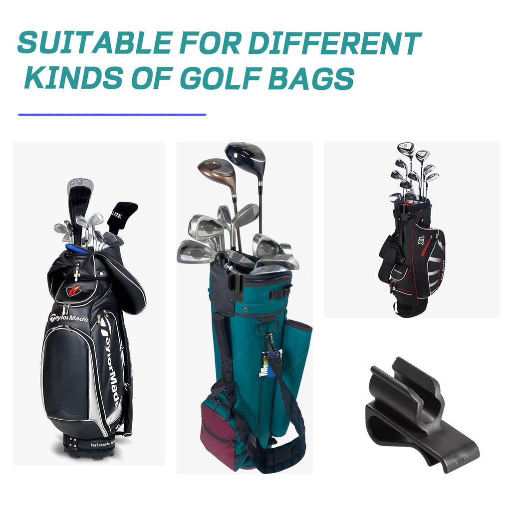 Brbasap 2 Pack Golf Putter Clip Convenient Putter Holder For Golf Bags Easy To Attach Putter Clamp Organizer Keep Your Putter Ha