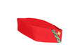 Chacko Uttarakhand Pahadi Topi/Cap,Brahmakamal Uttarakhand Topi, Himachali Cap (Red Cotton)