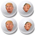 botogift 4 Pcs Funny Golf Balls for Birthday, Fathers Day Christmas Novelty Golfer Gift for Dad Coworkers Golfers Golf Lovers - 