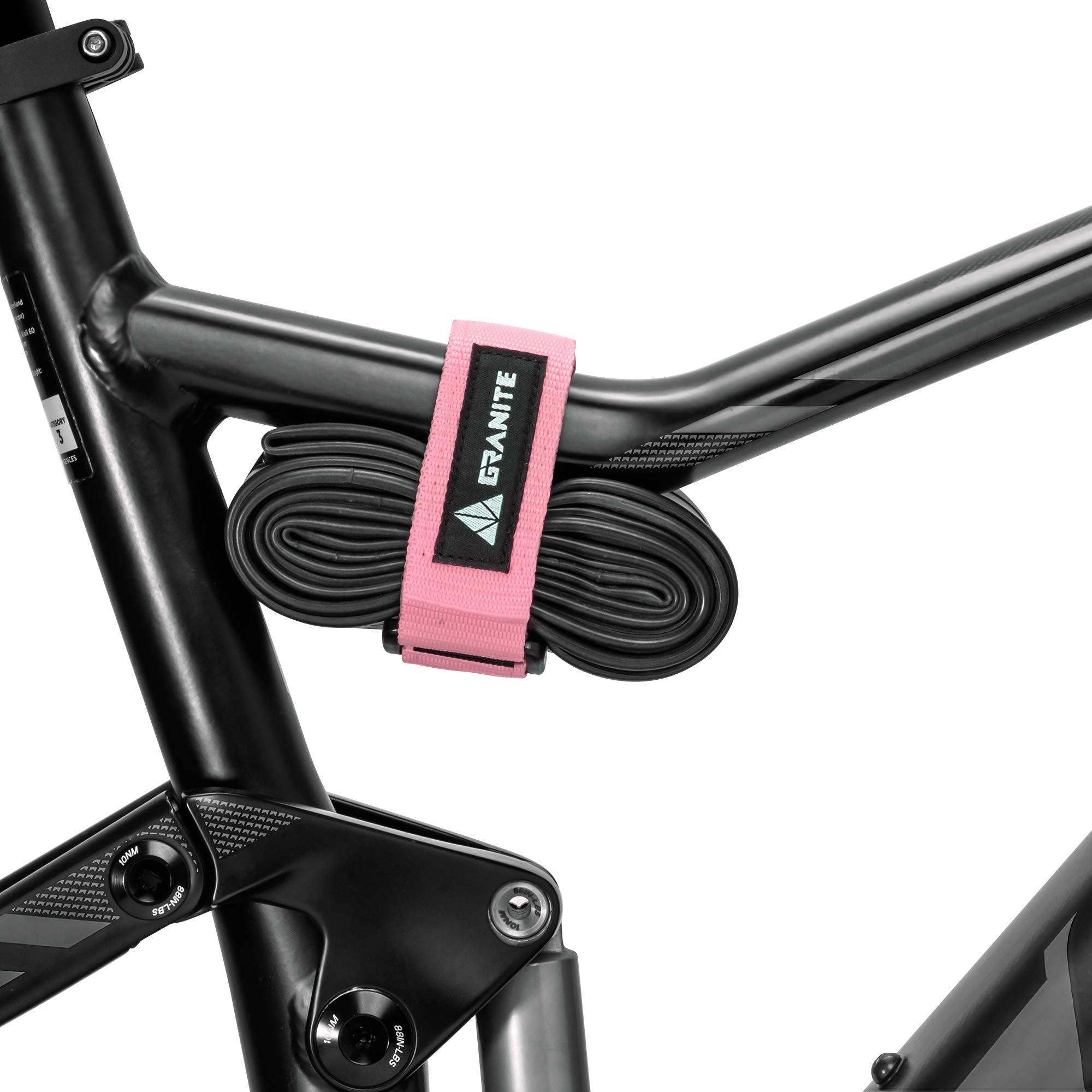 Granite Rockband Frame Carrying Strap for Inner Tubes and Bike Tool Kit, Storage Solution to Attach Extra Gear to Your Mountain 