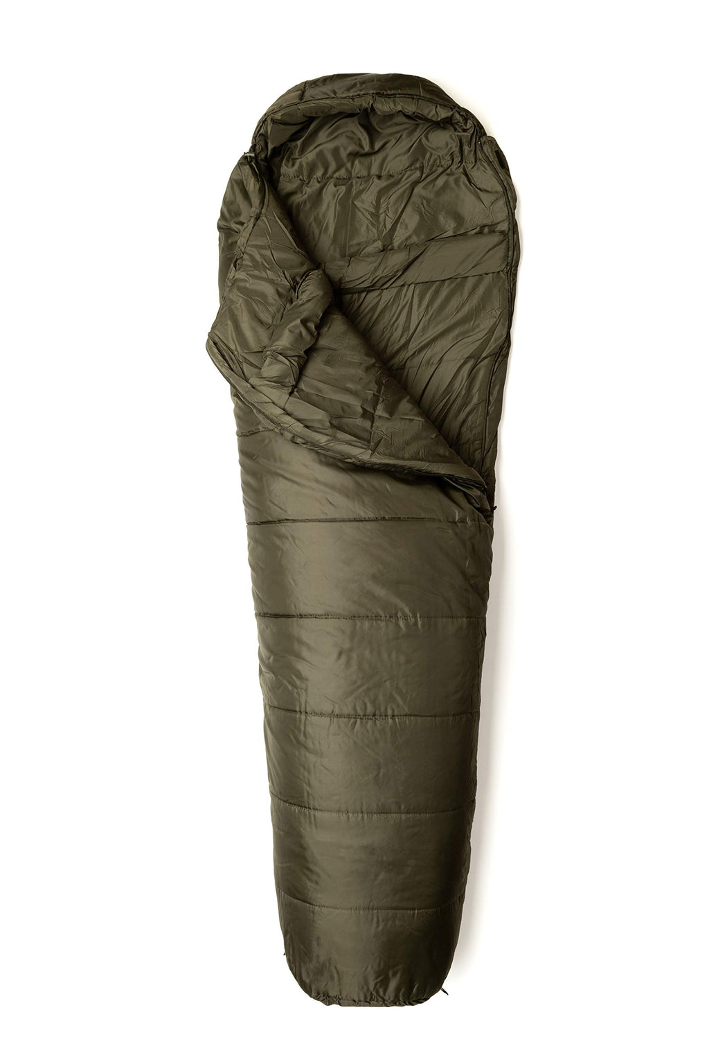 Snugpak Basecamp Ops Tsb Sleeping Bag With Compression Stuff Sack, Insulated, Olive