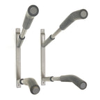 Sparehand Glacik Wall Mount Storage Rack - G-62L Steel Cradle Arms With 120 Lbs. Weight Capacity - 2-Tier Storage System For Fit
