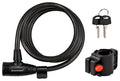 Schwinn Bike Key Lock In Braided Steel Cable, 2 Keys Included, 6 Feet X 10Mm Anti Theft Bicycle Lock, Security Level 2