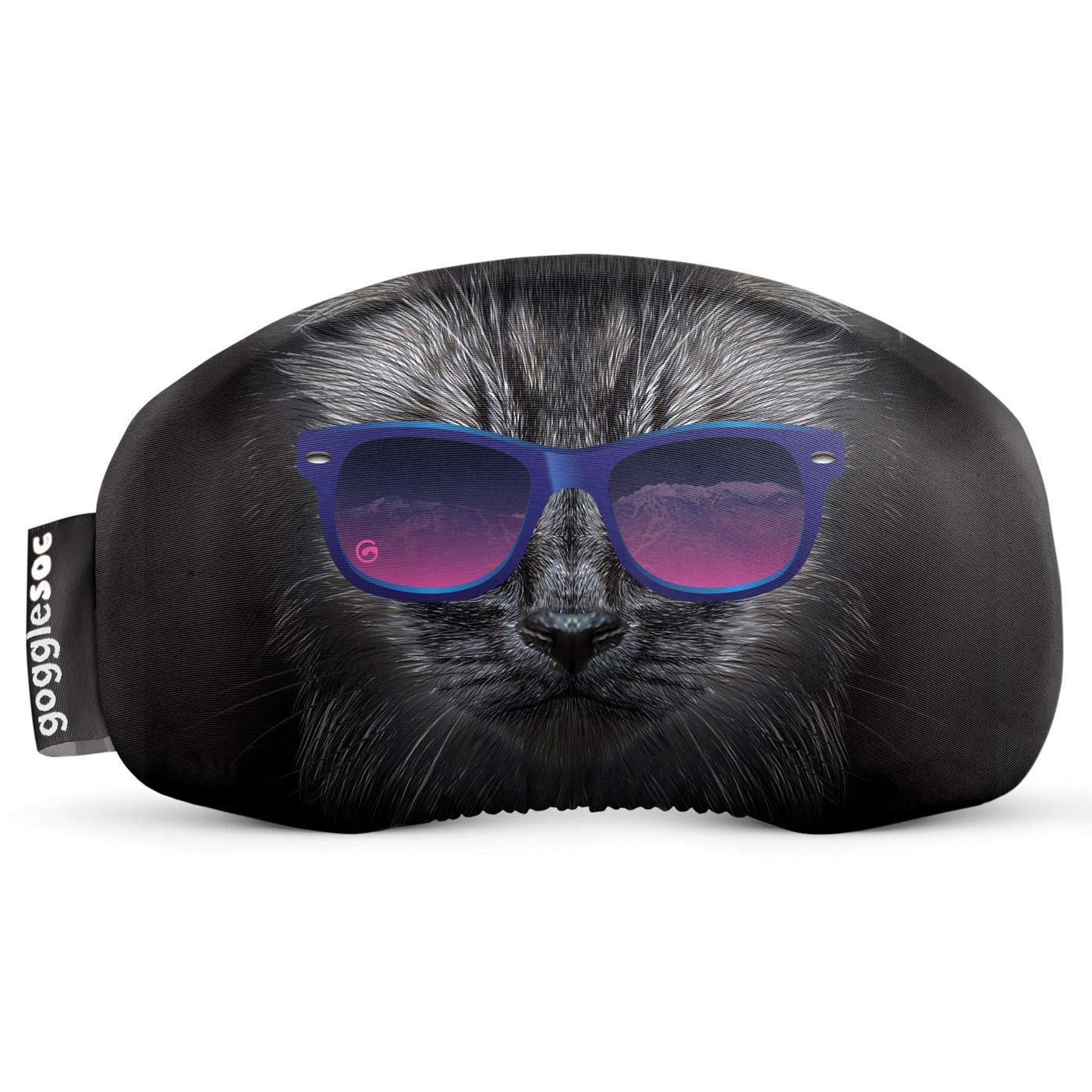GOGGLESOC Original Goggle Soc Cover - Stretch Microfiber, Artistic Design, Scratch Protection, Universal Fit - Ski, Snowboard, B