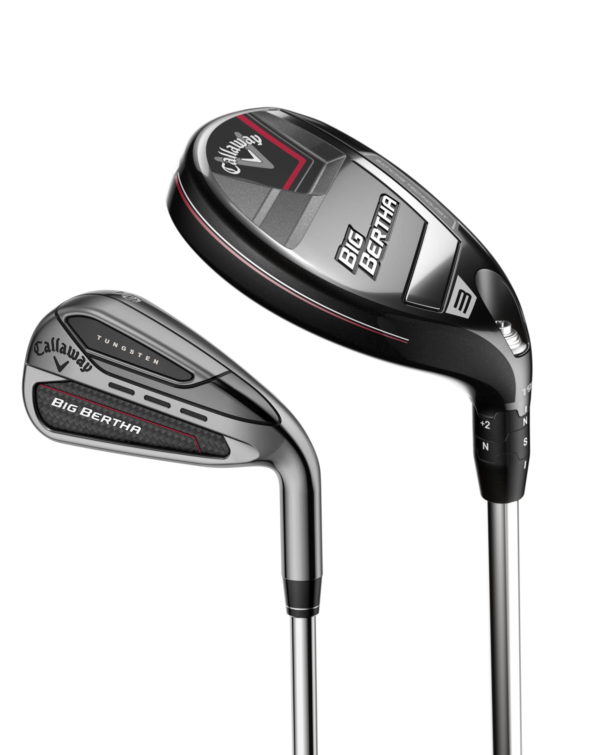 Callaway Golf Big Bertha Bb23 Hybrid Iron Combo Set (Right, Steel, Regular, 4H, 5H, 6Ir -Pw)