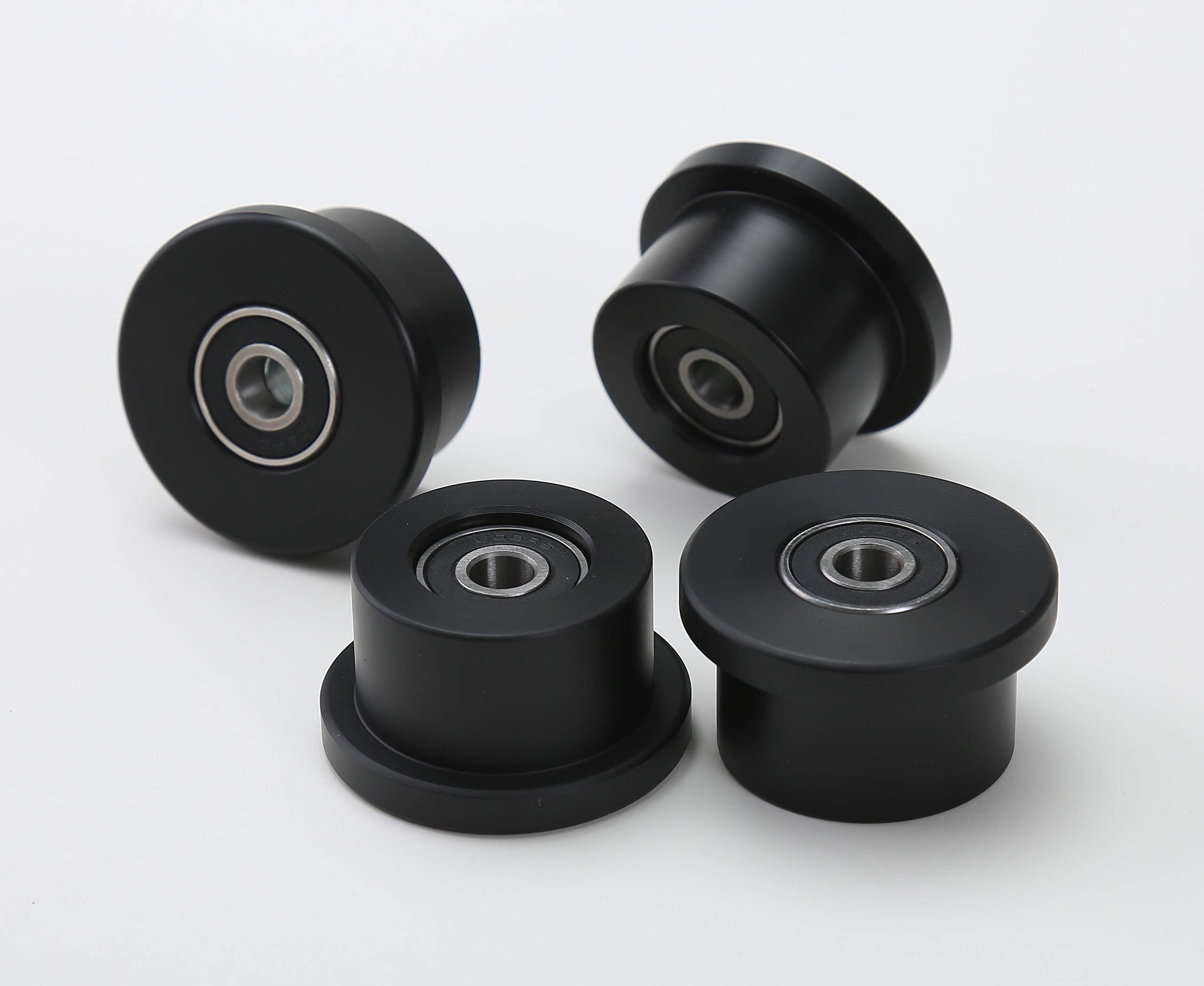 Total Gym Replacement Set Of 4 Wheels/Rollers For Models 1000, 1100, 1400, 1500, 1600, 1700, 1800, 1900, Achiever, Force, Gold,