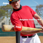 Zelus 7X7Ft Baseball Softball Practice Net | Portable Baseball Net With Tee, 2.8'' 16Oz Weighted Baseball And Carry Bag For Batt