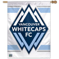 SOCCER Vancouver Whitecaps FC Vertical Flag, 27 x 37