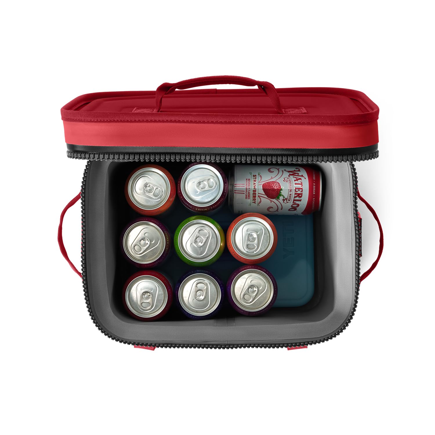 YETI Hopper Flip 12 Portable Cooler, Rescue Red