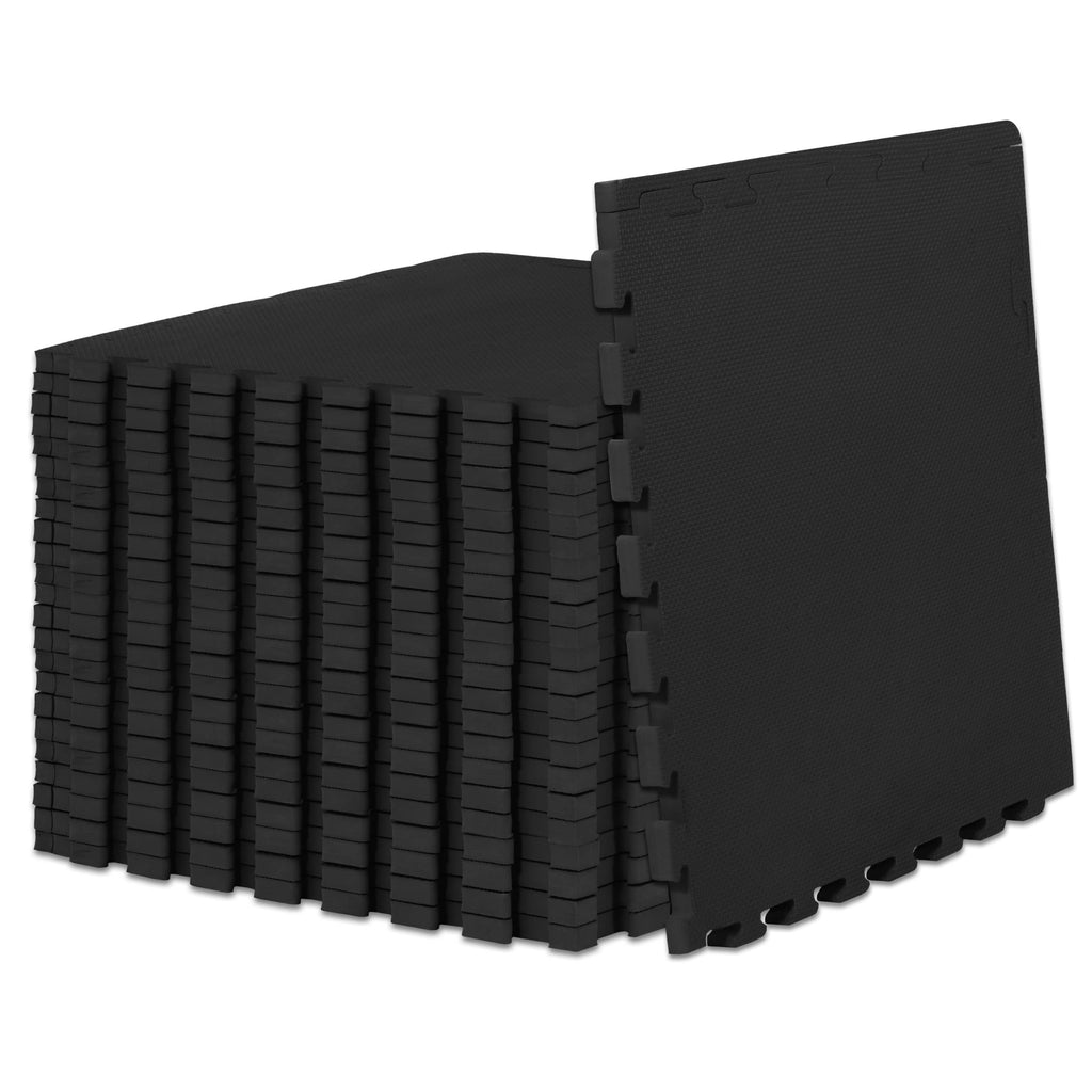 Prosourcefit Exercise Puzzle Mat 3/4'' - Black-96