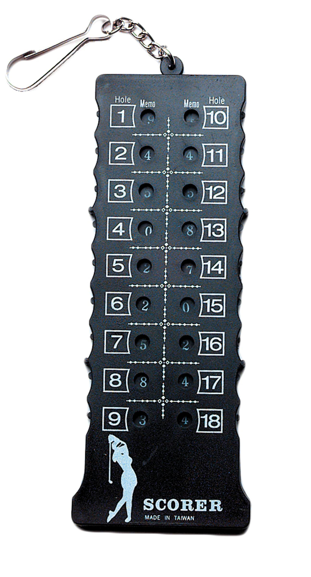 Pro Active 18 Hole Golf Stroke Counter Keeps Scores Convenient New