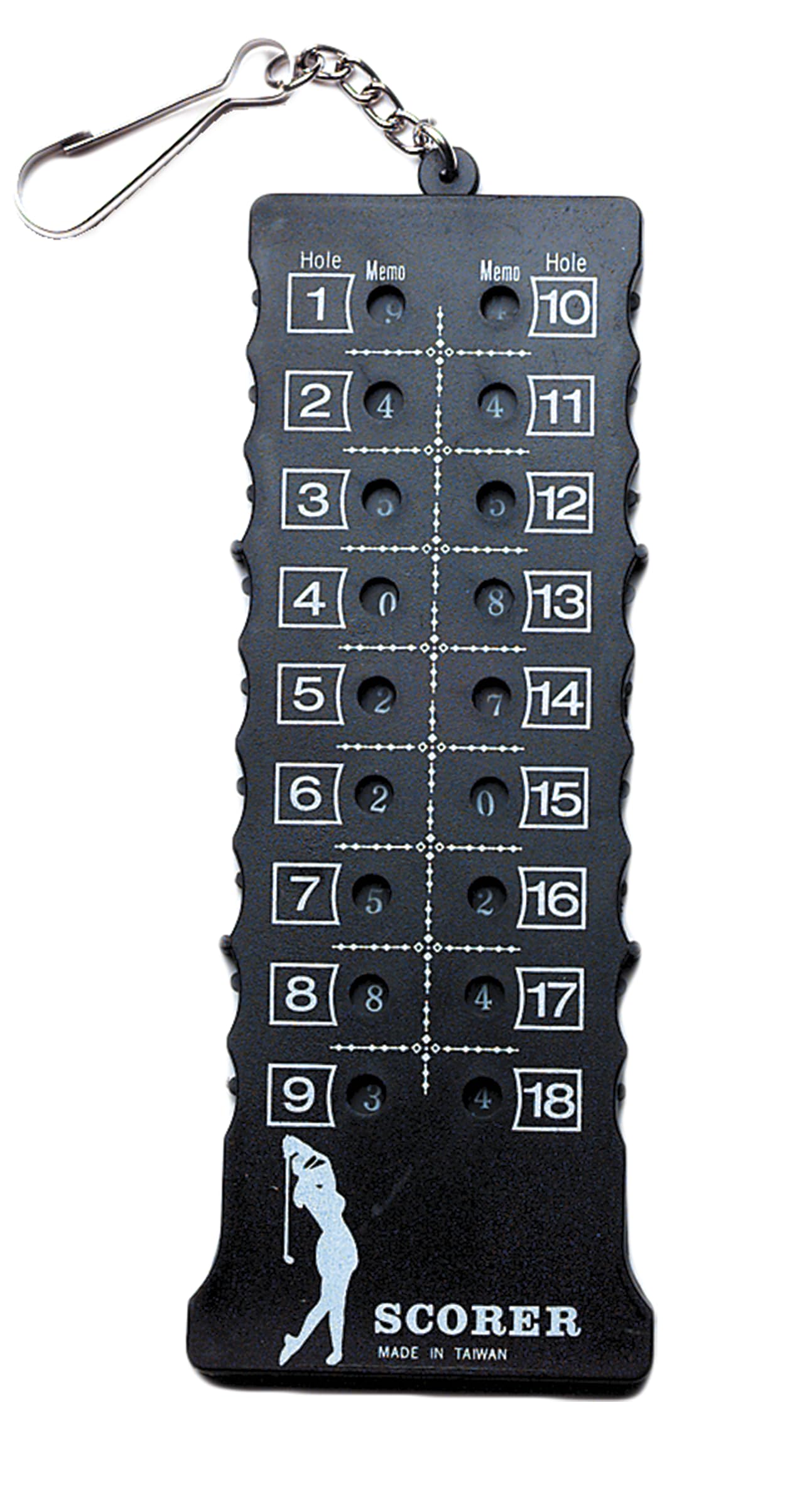 Pro Active 18 Hole Golf Stroke Counter Keeps Scores Convenient New