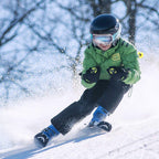 OutdoorMaster Kids Ski Goggles, Snowboard Goggles - Youth Snow Goggles - Green Vally