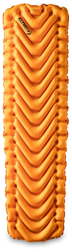 Klymit Static V Sl Inflatable Sleeping Pad For Camping, Ultralight Hiking And Backpacking Air Bed, 2.5 Inch Thick, Orange
