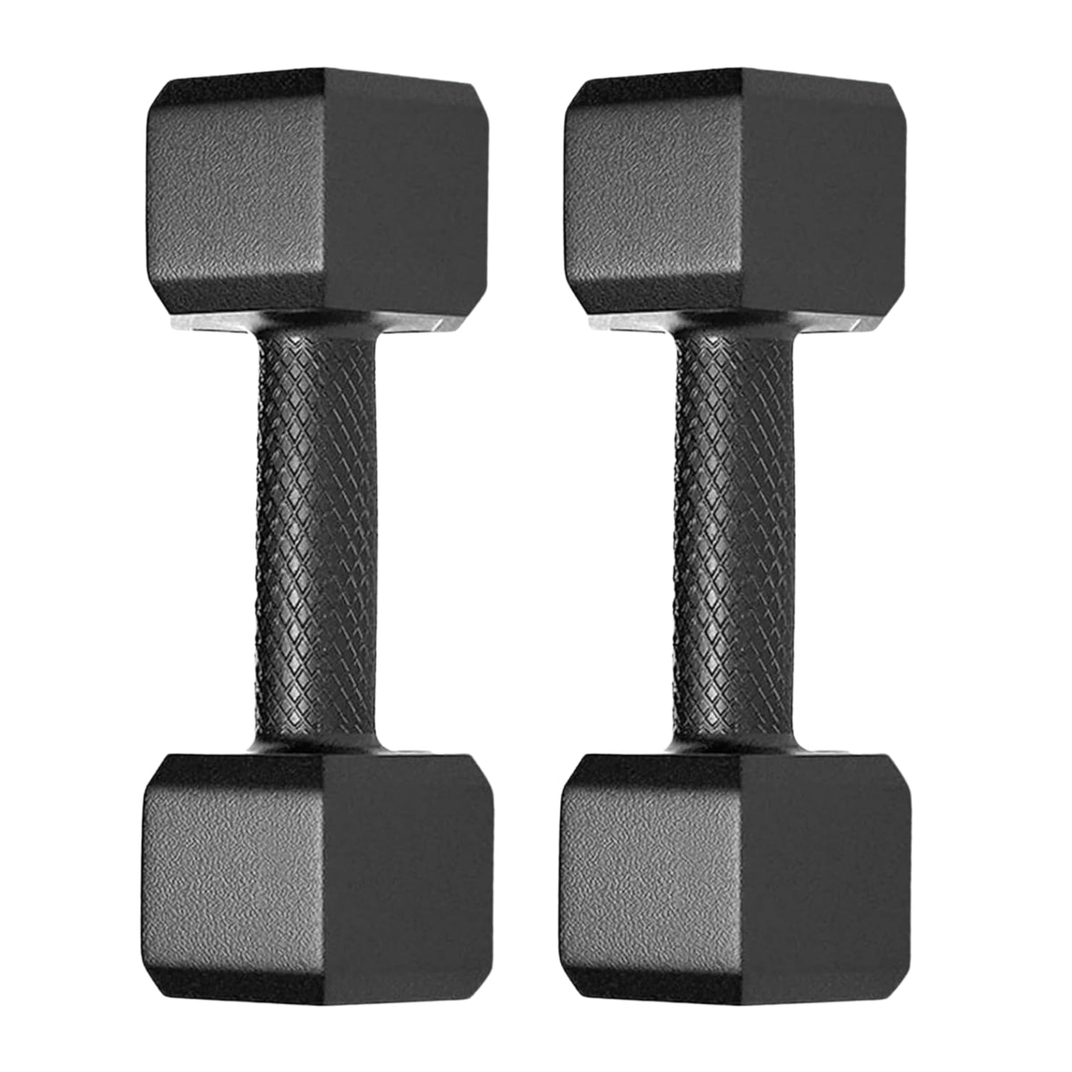 BULLAR Pvc Hex Dumbbells Pack Of 2 For Home Gym Equipment Fitness Barbell|Gym Exercise|Home Workout, Gym Dumbbells|Dumbbells Wei