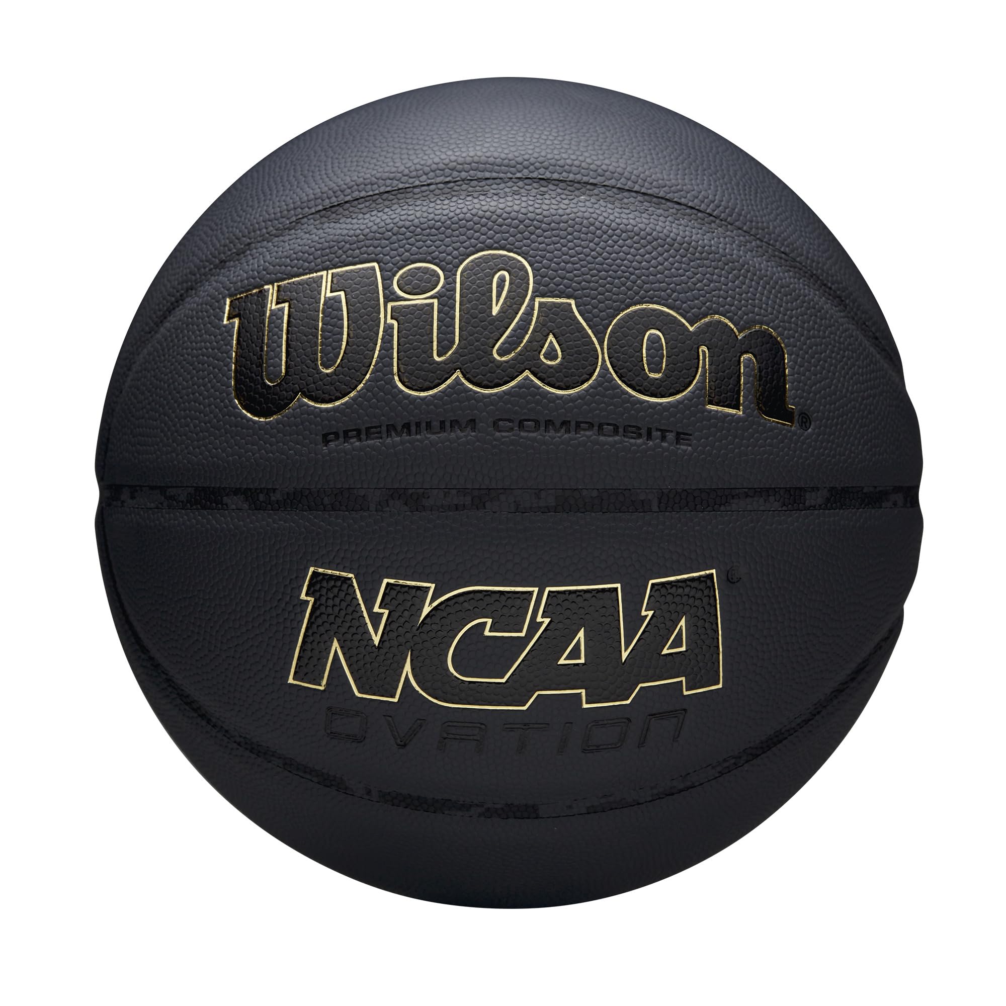 Wilson Ncaa Ovation Basketball - Charcoal, Size 7-29.5''