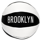 Franklin Sports Nba Brooklyn Nets Toy Basketballs - 2 Pack Of Kids Soft Mini Basketballs For Over The Door + Indoor Hoops - Nba
