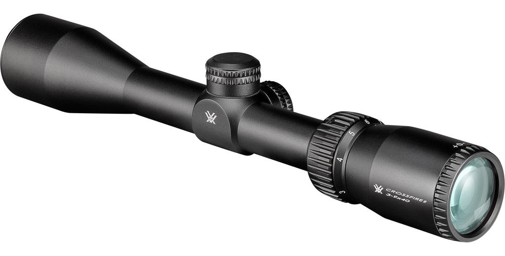 Vortex Optics Crossfire II 2-7x32 Rimfire, Second Focal Plane, 1-inch Tube Riflescope - V-Plex Reticle