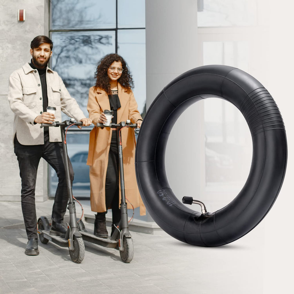 Staibc 10X2.50 Butyl Inner Tube With Valve Angle Cr202 Replacement For 10 Inch Smart Electric Scooter Inner Tube Pack Of 2