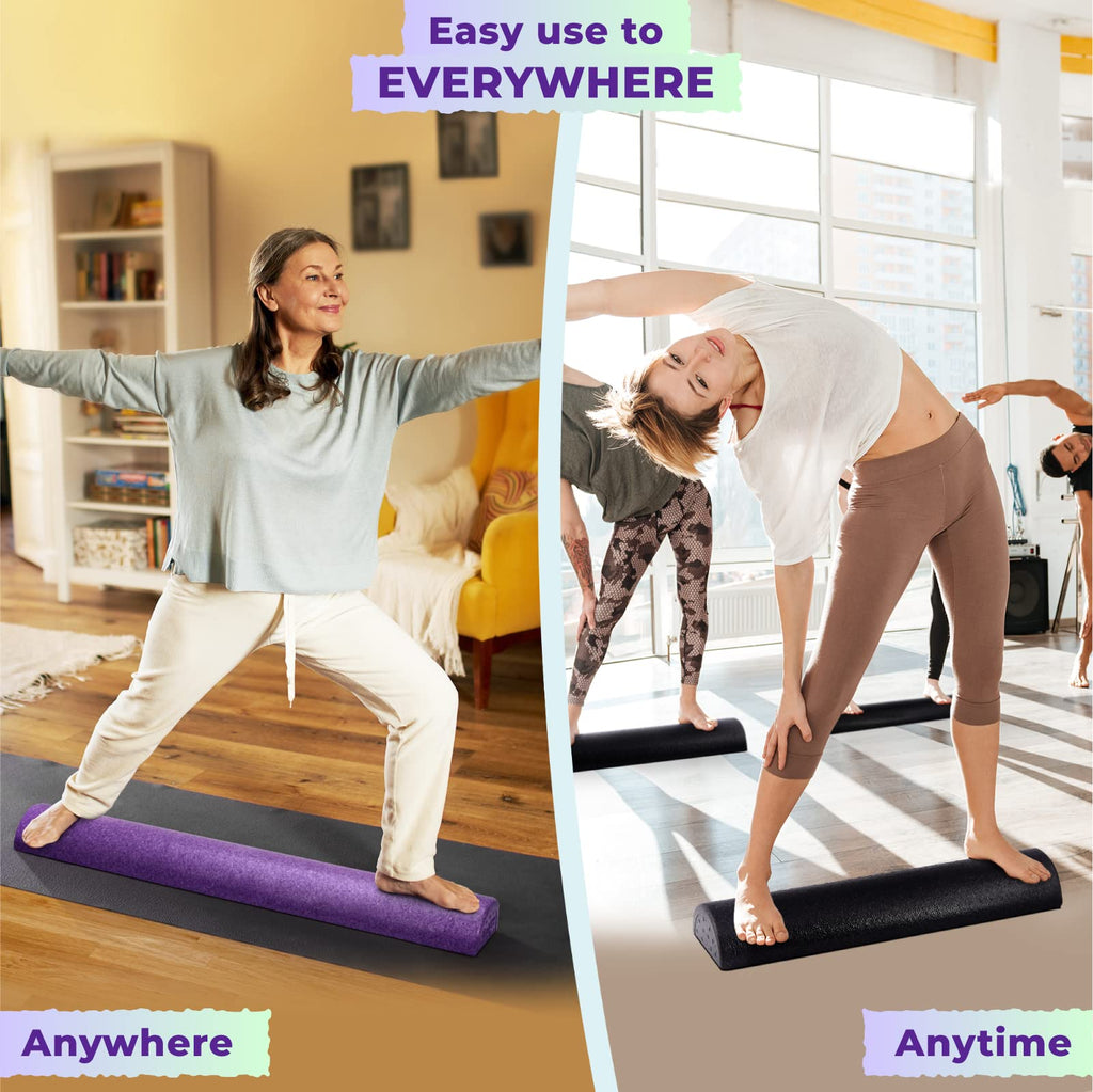 Yes4All Half Roller Epp - Purple - 12 Inch