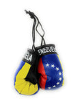 Red Hat Ent Hanging Car Mirror Mini Boxing Gloves (Venezuela)