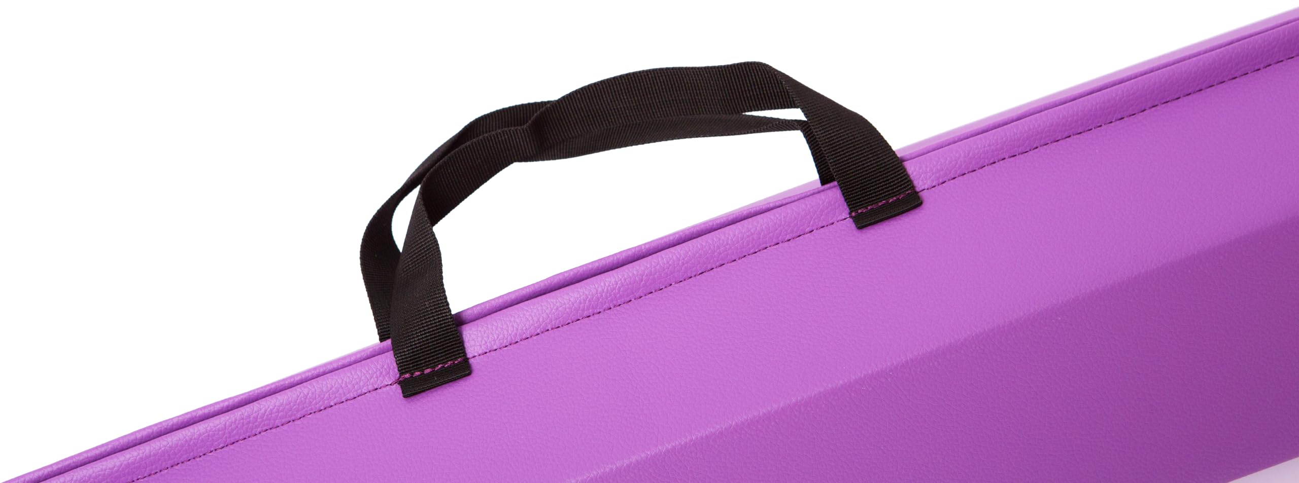 Fitvids 8 Ft Folding Balance Beam Gymnastics Floor Beam With Anti-Slip Bottom And Carrying Handles, Purple