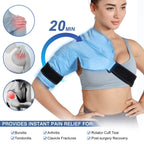 Revix Shoulder Ice Pack Rotator Cuff Cold Therapy, Ice Packs Shoulder Wraps For Pain Relief  Tendonitis, Reusable Shoulder Cold