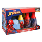 Spiderman Bowling Games Activities Bundle For Toddlers, Kids - 3 Pc Marvel Superhero Bowling Set With Stickers, And More (Spider
