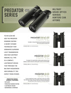 Steiner Predator Series Hunting Binoculars, 8X42 New Model