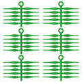 Foilswirl 60 Pcs 2ba Electronic Dart Tips Plastic Dart Tips - Universal Plastic Soft Tip Points(Green)